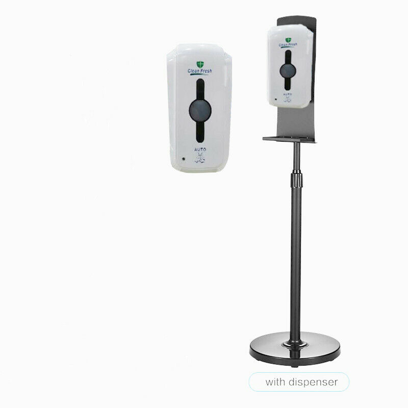 Hand Sanitizer Dispenser w/Adjustable Floor Stand for Business HandsFree 1200ml - Fresh Stock Dated October 2025