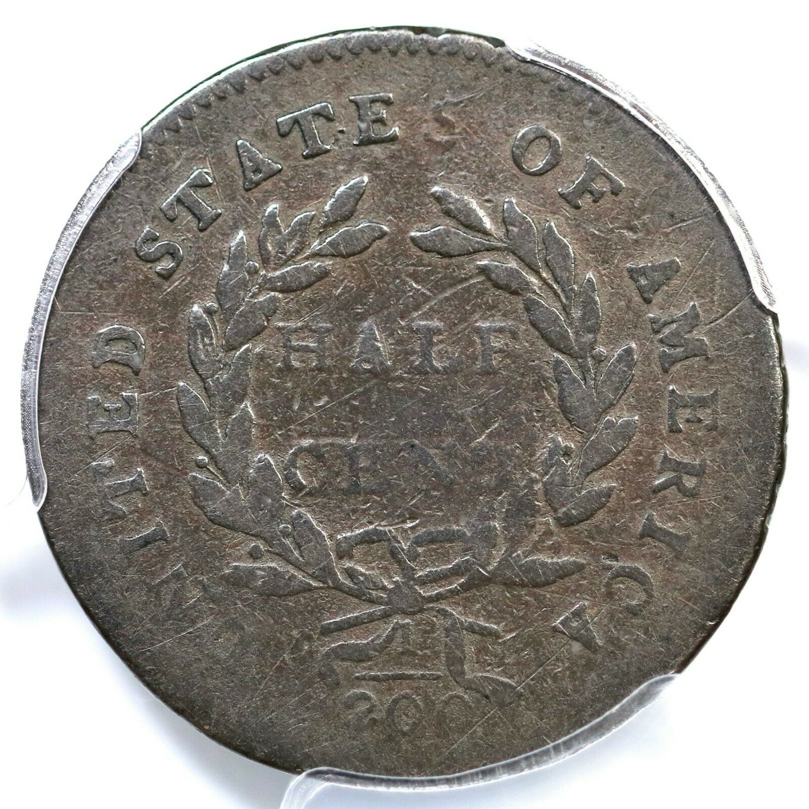 1794 C-2b R-5+ PCGS F 12 Liberty Cap Half Cent Coin 1/2c - Fresh Stock Dated October 2025