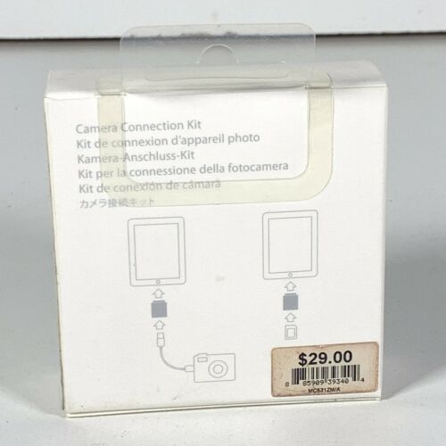Genuine Apple iPad Camera Connection Kit MC531ZM/A (A1362 & A1358) SEALED BOX - Fresh Stock Dated October 2025