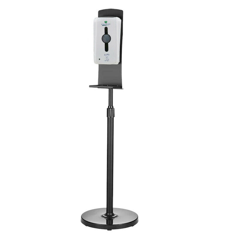 Hand Sanitizer Dispenser w/Adjustable Floor Stand for Business HandsFree 1200ml - Fresh Stock Dated October 2025