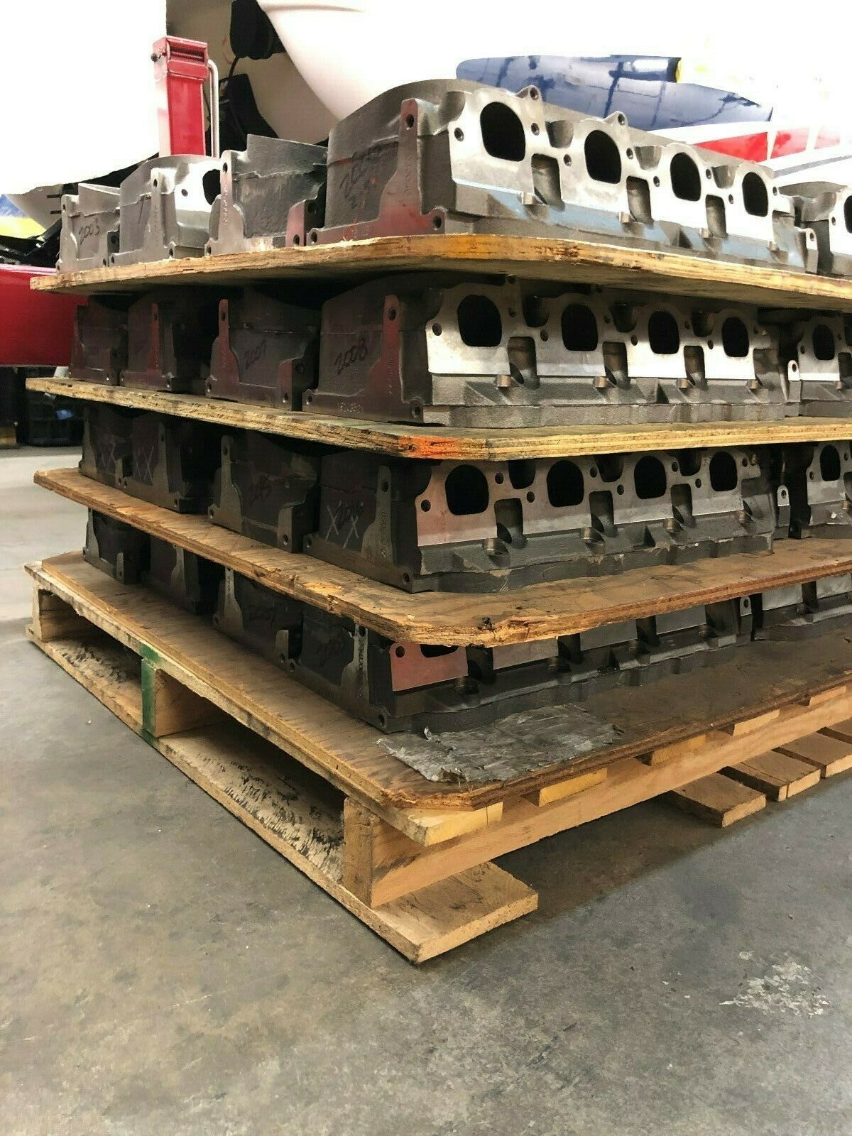 NEW WORLD PRODUCTS MERLIN III CAST IRON BB CHEVY GRUMPY JENKINS HEADS - Fresh Stock Dated October 2025