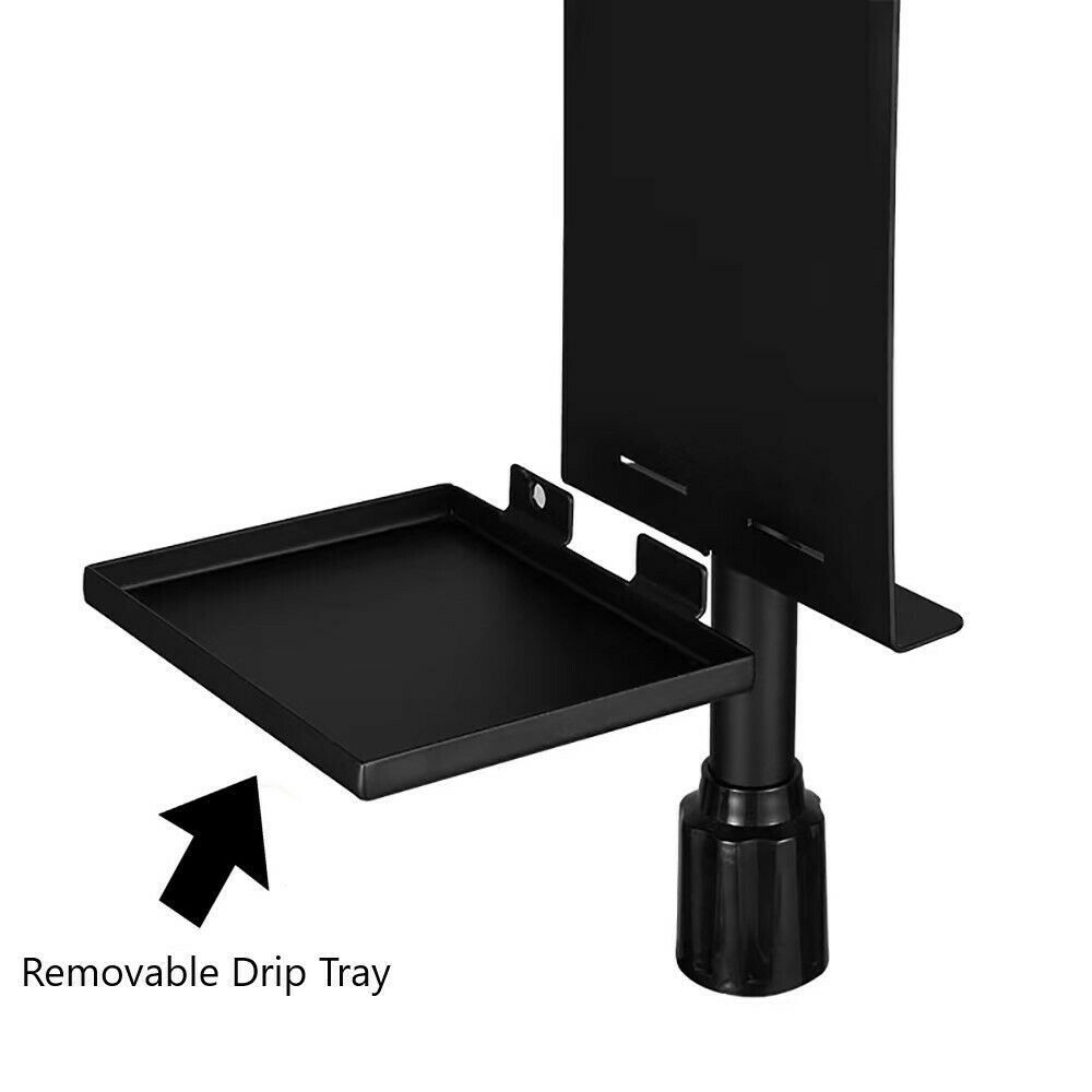 Hand Sanitizer Dispenser w/Adjustable Floor Stand for Business HandsFree 1200ml - Fresh Stock Dated October 2025