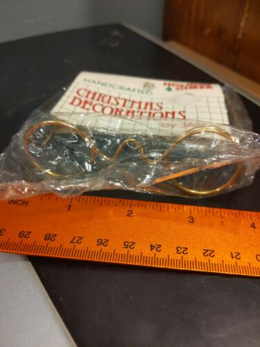 Round Eye Glasses Santa & Mrs Claus OLD Fashioned Spectacles for doll - Fresh Stock Dated October 2025