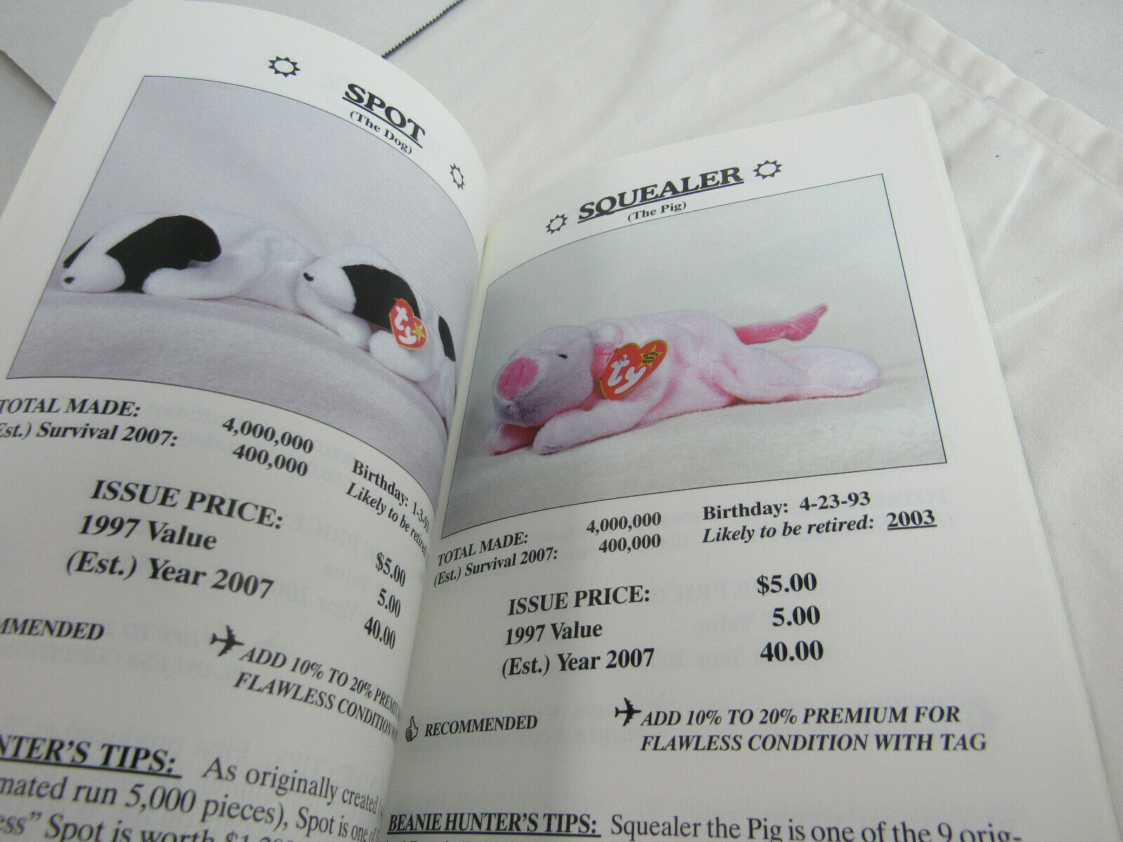 The Beanie Baby Handbook By Les & Sue Fox - Fresh Stock Dated October 2025