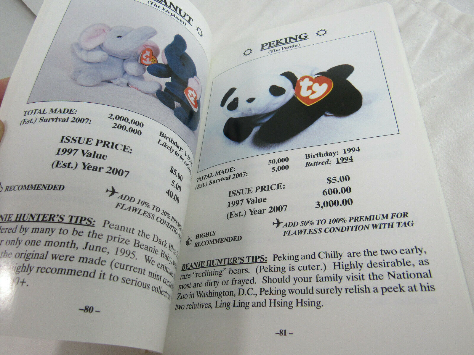 The Beanie Baby Handbook By Les & Sue Fox - Fresh Stock Dated October 2025