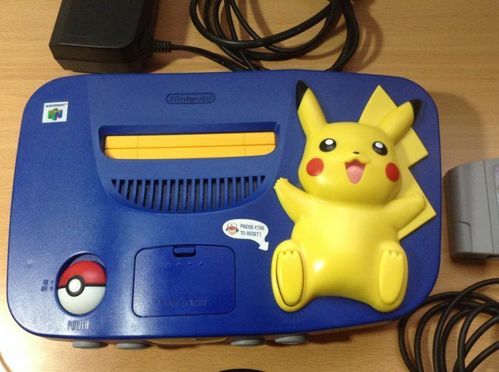 1 (ONE) Toys R Us N64 Nintendo 64 Special Pikachu Edition *RESET STICKER ONLY* - Fresh Stock Dated October 2025