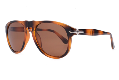 Steve Mcqueen Style Round Brown Sunglasses Movie Glasses Costume 60s Fashion - Fresh Stock Dated October 2025
