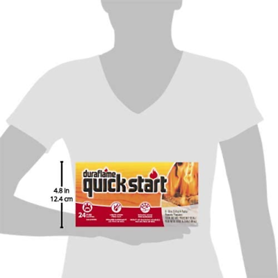 duraflame Quick Start Firelighters, 10 - 4 packs - Fresh Stock Dated October 2025