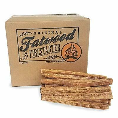2400  | 10 Pound Box - Fatwood Firestarter - Fresh Stock Dated October 2025