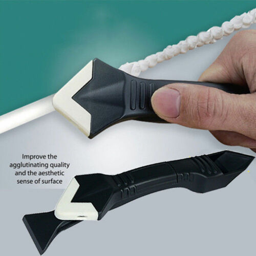 Caulk Finishing Tool Set Glass Glue Angle Kit Scraper Caulking Mould Removal - Fresh Stock Dated October 2025
