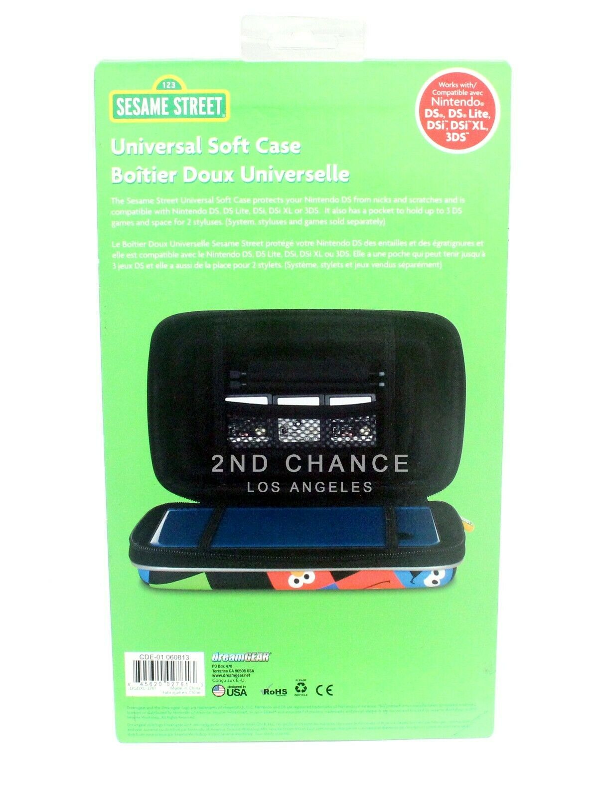 New DreamGear Sesame Street Universal Soft Case Nintendo DS DSi  LITE XL 3DS - Fresh Stock Dated October 2025