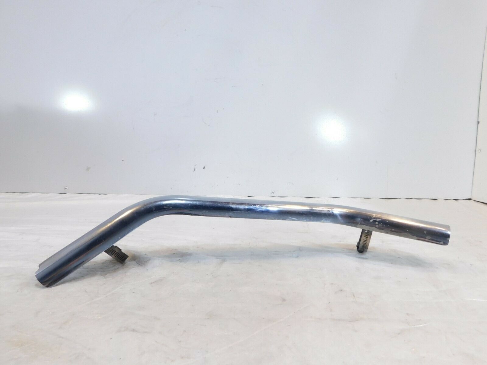Harley Davidson FXD Dyna Chrome Rear Exhaust Header Pipe Heat Shield Cover - Fresh Stock Dated October 2025