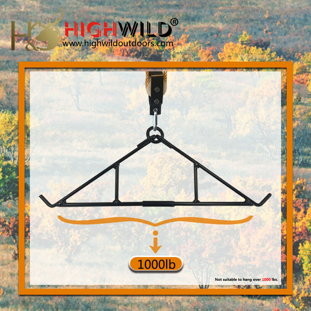 Highwild Game Hanging Gambrel - 1000 lbs - Fresh Stock Dated October 2025