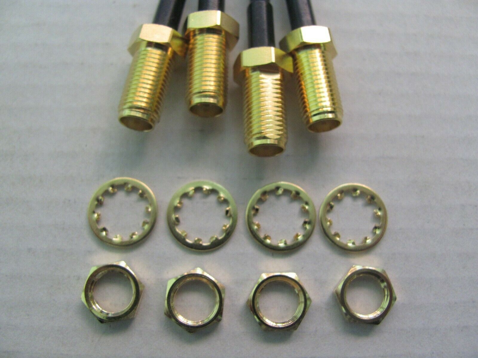 2x Samtec  Male MMCX to Female SMA Coaxial Cable Assembly, 100Cm Length, RG-316 - Fresh Stock Dated October 2025