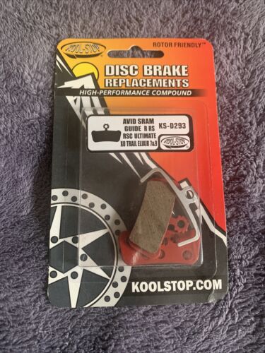 Kool-Stop Disc Brake Pad Fits SRAM Guide Avid SRAM XO Trail Hi-Performance New - Fresh Stock Dated October 2025