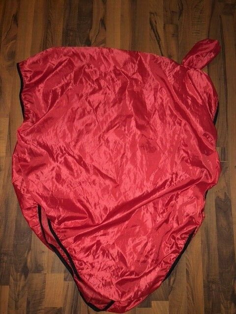 RED NYLON WESTERN SADDLE COVER 38'' X 92'' - Fresh Stock Dated October 2025