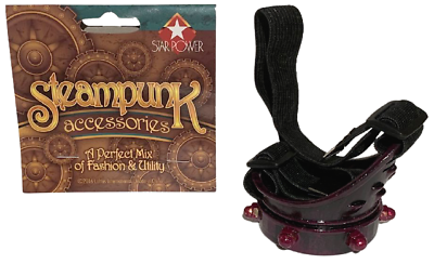 STEAMPUNK MONOCLE GOGGLE Eye Patch Glasses Elastic Strap Costume Goth Punk Toy - Fresh Stock Dated October 2025