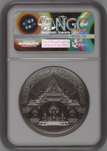 NGC MS70 2018 Thailand World Stamp expo Antique Silver Elephant Medal 60gram - Fresh Stock Dated October 2025