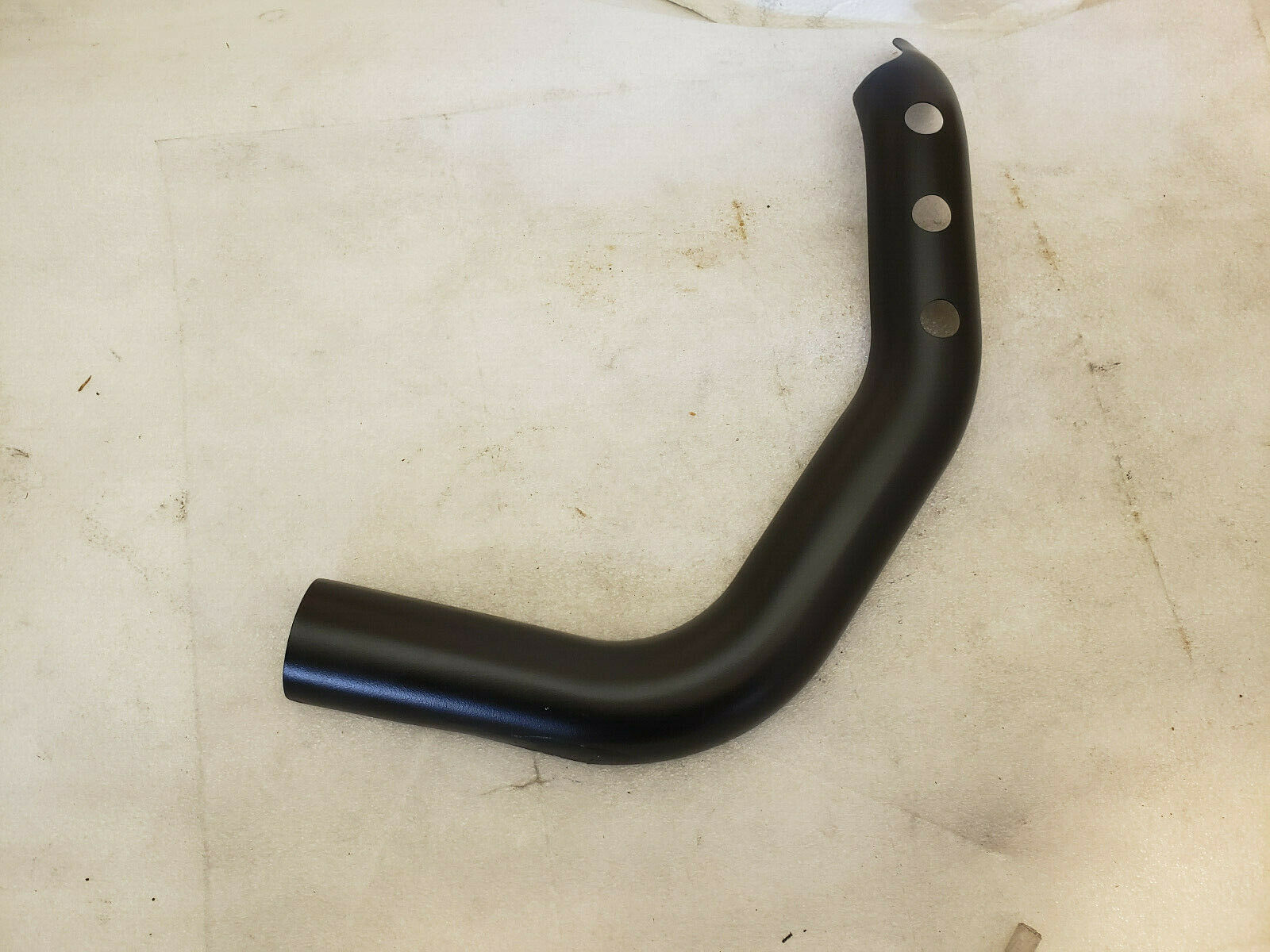 Harley Sportster Front Exhaust Heat shield Black w buckshot holes OEM 2014-2021 - Fresh Stock Dated October 2025