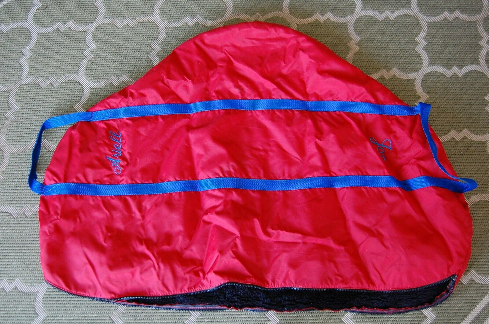 English Saddle Carry and Storage Saddle Bag - Fresh Stock Dated October 2025