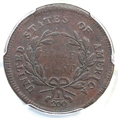 1795 C-6b R-6 PCGS VG 10 Pl Edge No Pole Liberty Cap Half Cent Coin 1/2c - Fresh Stock Dated October 2025