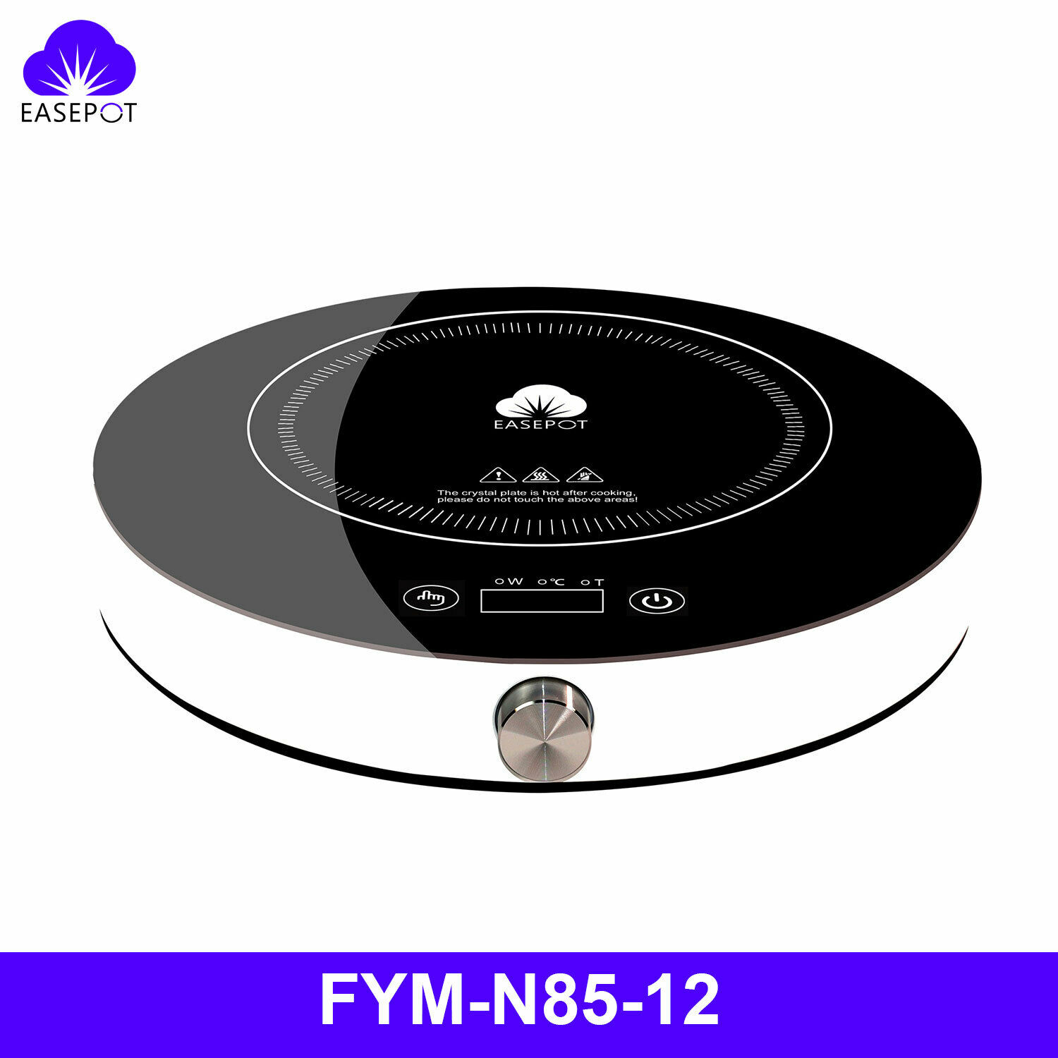 EASEPOT Portable Electric Induction Cooktop 1800W Cooker Countertop Hot Plates - Fresh Stock Dated October 2025