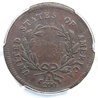 1795 C-6b R-6 PCGS VG 10 Pl Edge No Pole Liberty Cap Half Cent Coin 1/2c - Fresh Stock Dated October 2025
