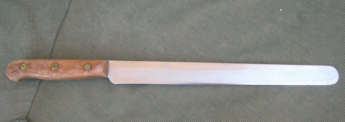 Vintage Chicago Cutlery Walnut Collection 10” Slicing  Knife RB10S - Fresh Stock Dated October 2025