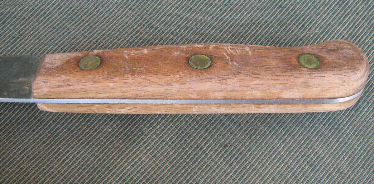 Vintage Chicago Cutlery Walnut Collection 10” Slicing  Knife RB10S - Fresh Stock Dated October 2025