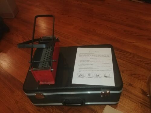 Paper Log Briquette Maker Recycle Paper press Fuel Bricks Camp Fire Stove - Fresh Stock Dated October 2025