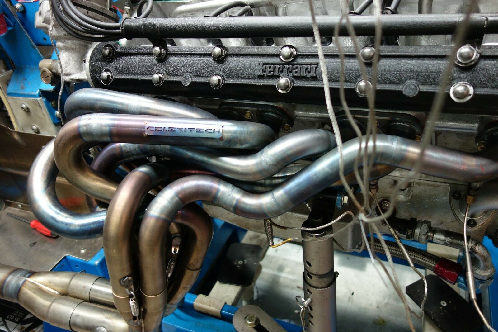 Celeritech Stainless Steel Headers and Exhaust for Ferrari 275 GTB/C - Fresh Stock Dated October 2025