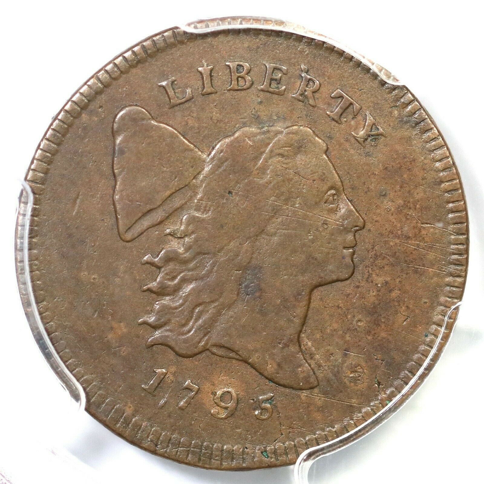 1795 C-3 R-5+ PCGS VF 25 Punctuated Date Liberty Cap Half Cent Coin 1/2c - Fresh Stock Dated October 2025