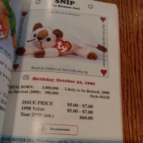 Tbe Beanie Baby Handbook - Fresh Stock Dated October 2025