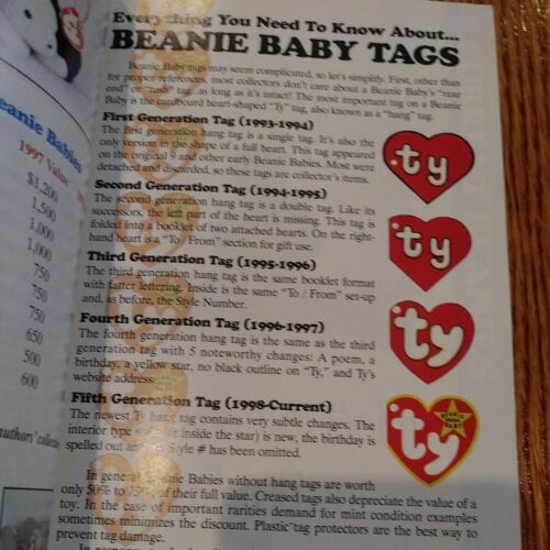 Tbe Beanie Baby Handbook - Fresh Stock Dated October 2025