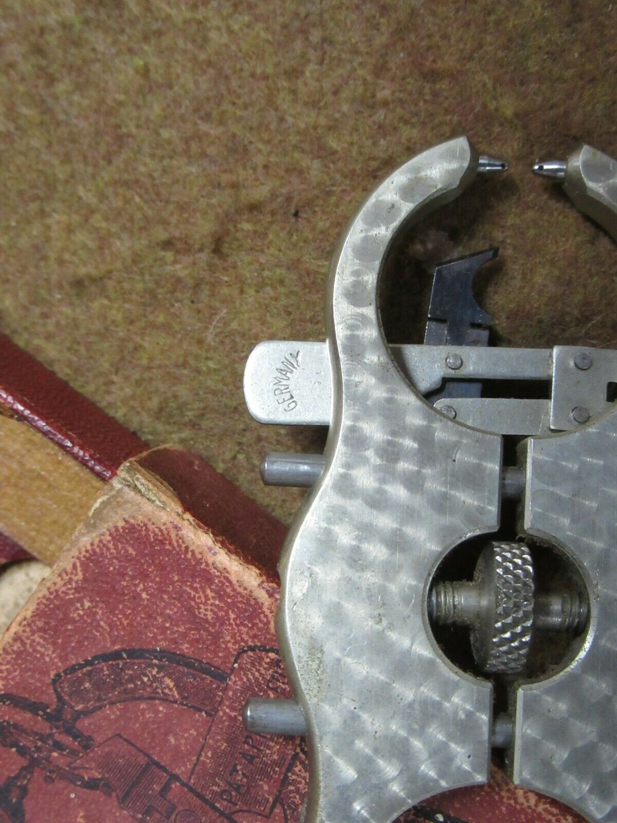 Vtg L.C.R Pat.Parallel Caliper,Orig Box,Pre-War,Germany~NICEπππ#PC8.13.20 - Fresh Stock Dated October 2025