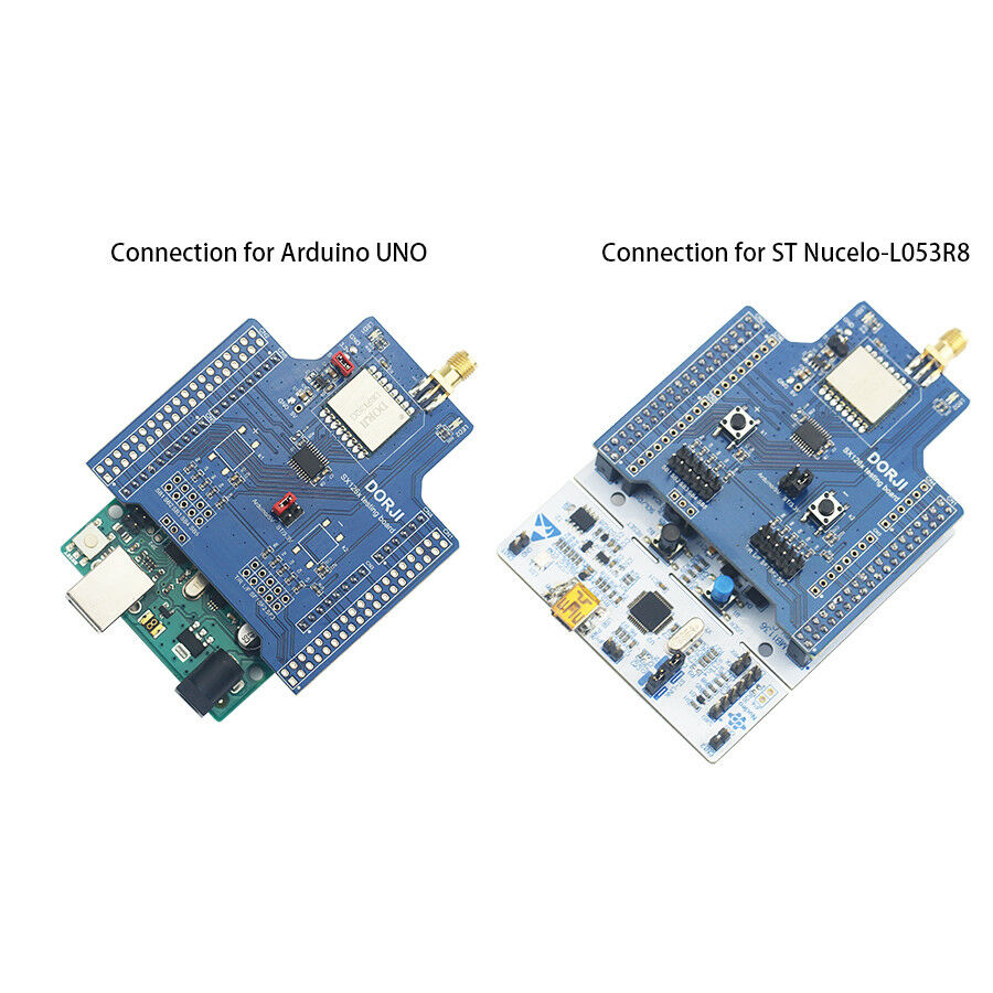 Lora sx1262 sx1268 testing kit for Arduino & ST Nucleo-L053R8 for DRF1262G/T - Fresh Stock Dated October 2025
