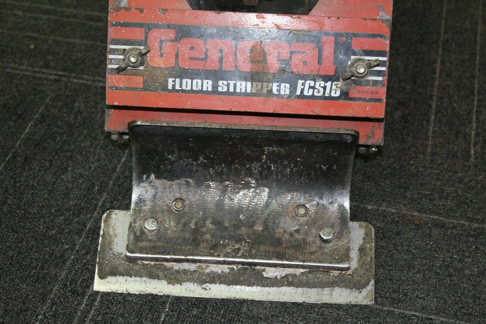 General Equipment FCS16 Electric Floor Stripper Scraper 120V w/ Extension Cord - Fresh Stock Dated October 2025
