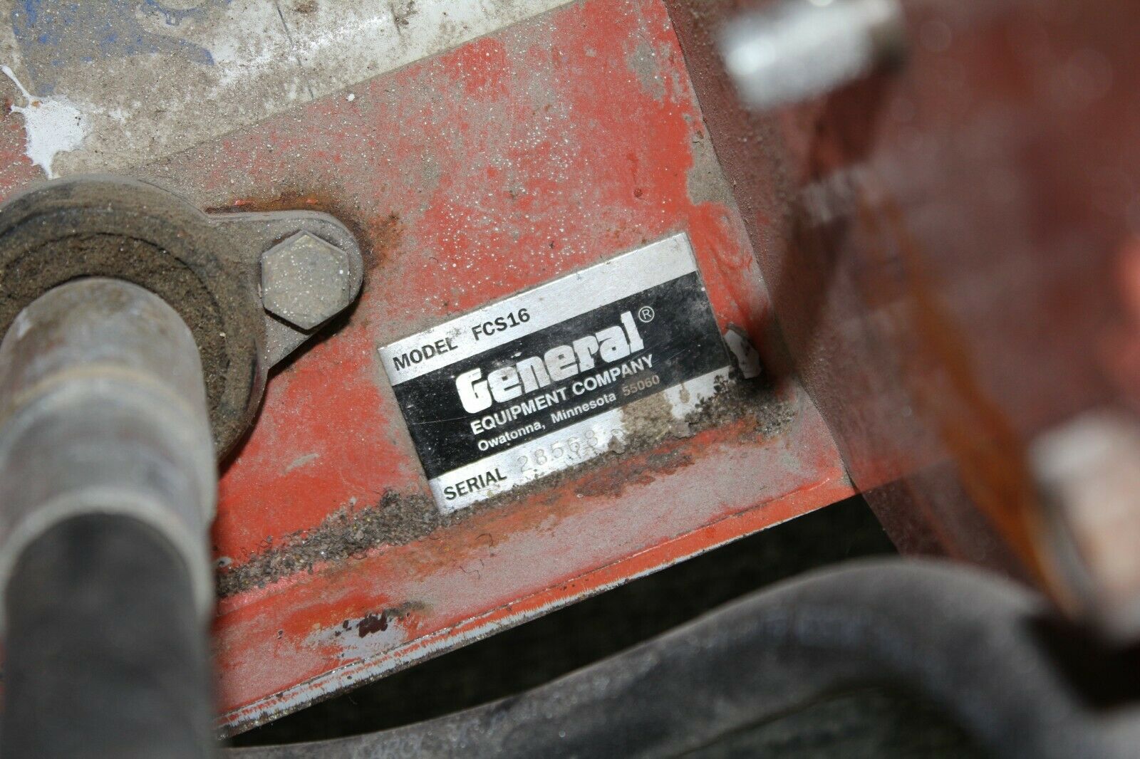 General Equipment FCS16 Electric Floor Stripper Scraper 120V w/ Extension Cord - Fresh Stock Dated October 2025
