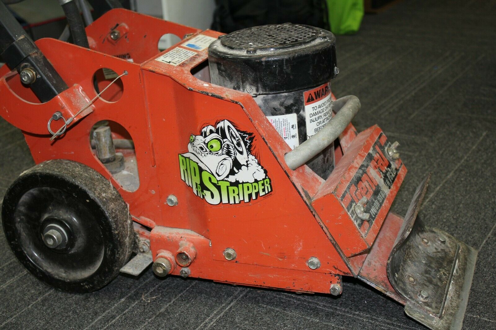 General Equipment FCS16 Electric Floor Stripper Scraper 120V w/ Extension Cord - Fresh Stock Dated October 2025