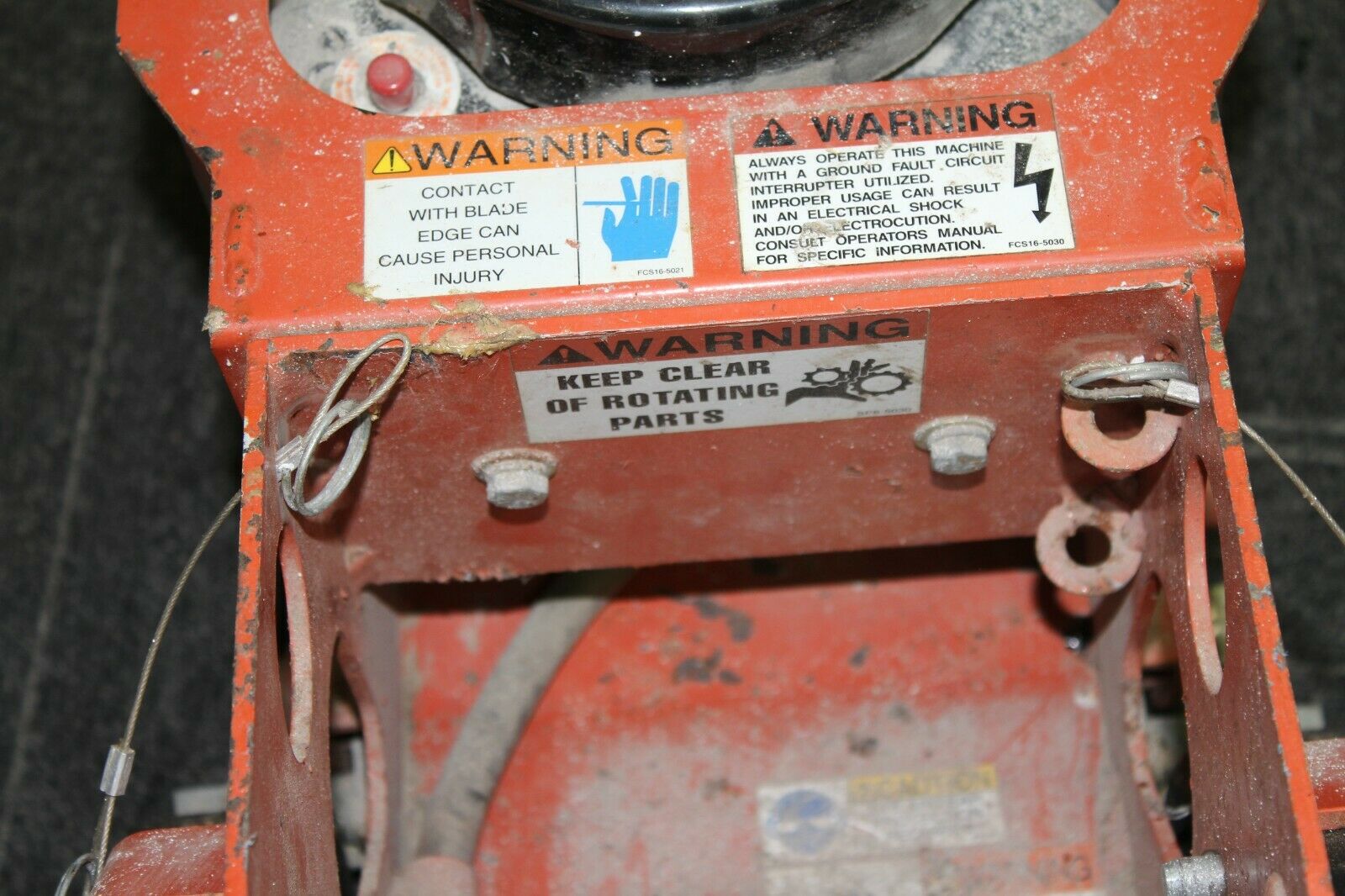 General Equipment FCS16 Electric Floor Stripper Scraper 120V w/ Extension Cord - Fresh Stock Dated October 2025