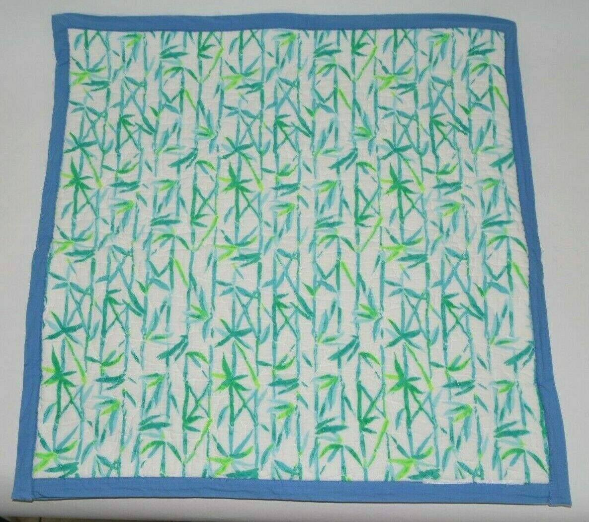 Pottery Barn Lilly Pulitzer Cabana Cocktail Reversible Euro Sham NWOT Teal Blue - Fresh Stock Dated October 2025