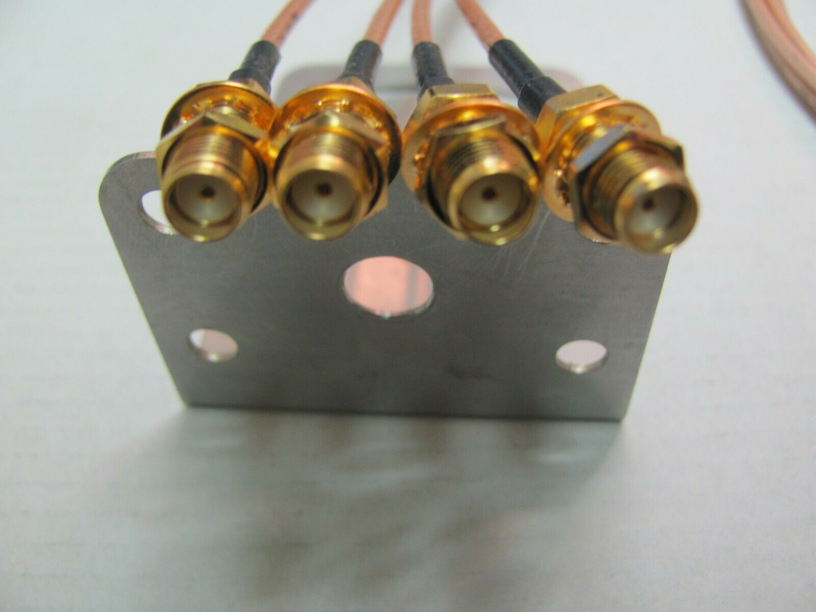2x Samtec  Male MMCX to Female SMA Coaxial Cable Assembly, 100Cm Length, RG-316 - Fresh Stock Dated October 2025