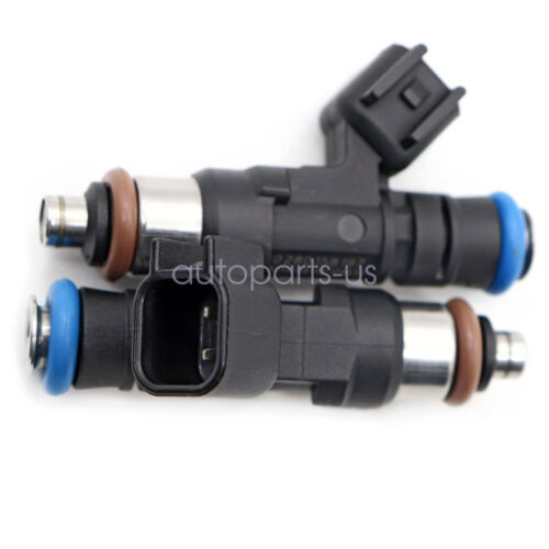 2 Fuel Injector Gray Black Plug Pto Mag for Polaris Ranger Crew 800 4X4 11-2014 - Fresh Stock Dated October 2025