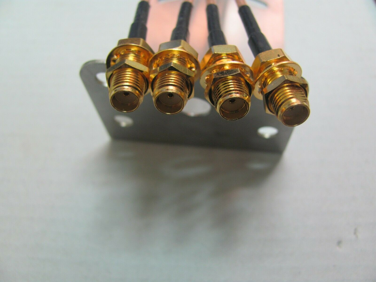 2x Samtec  Male MMCX to Female SMA Coaxial Cable Assembly, 100Cm Length, RG-316 - Fresh Stock Dated October 2025
