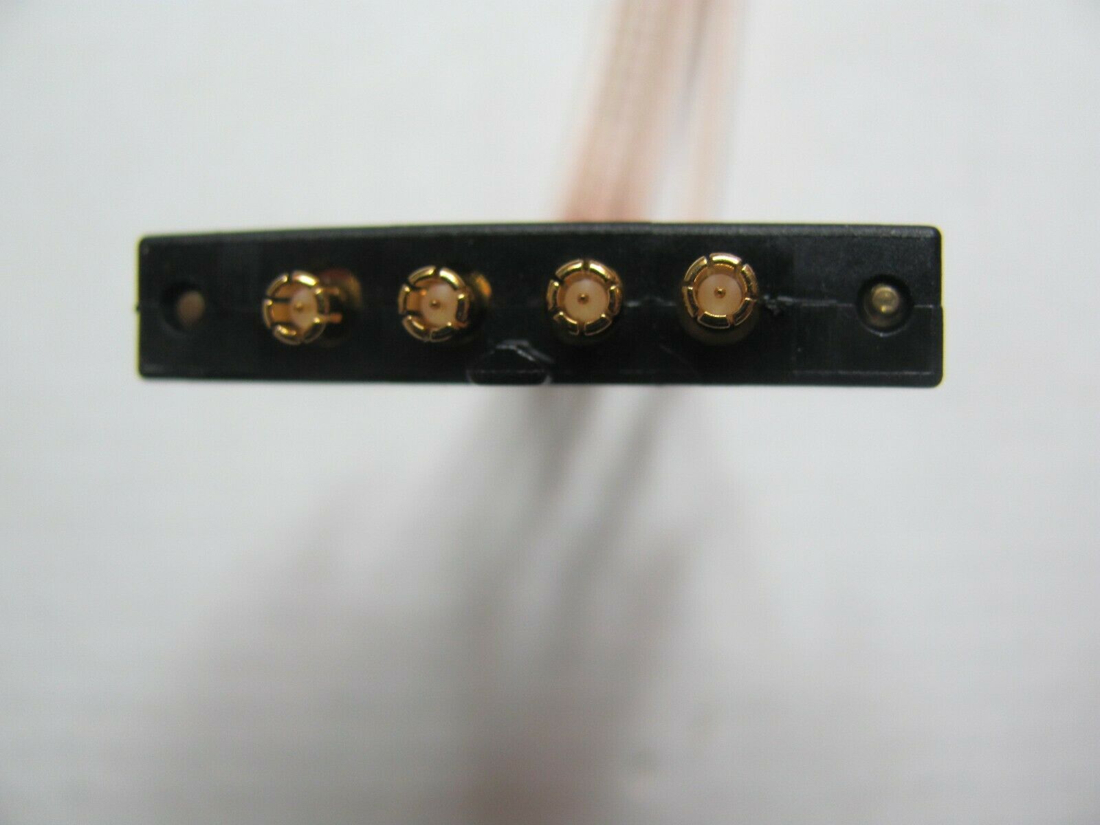 2x Samtec  Male MMCX to Female SMA Coaxial Cable Assembly, 100Cm Length, RG-316 - Fresh Stock Dated October 2025