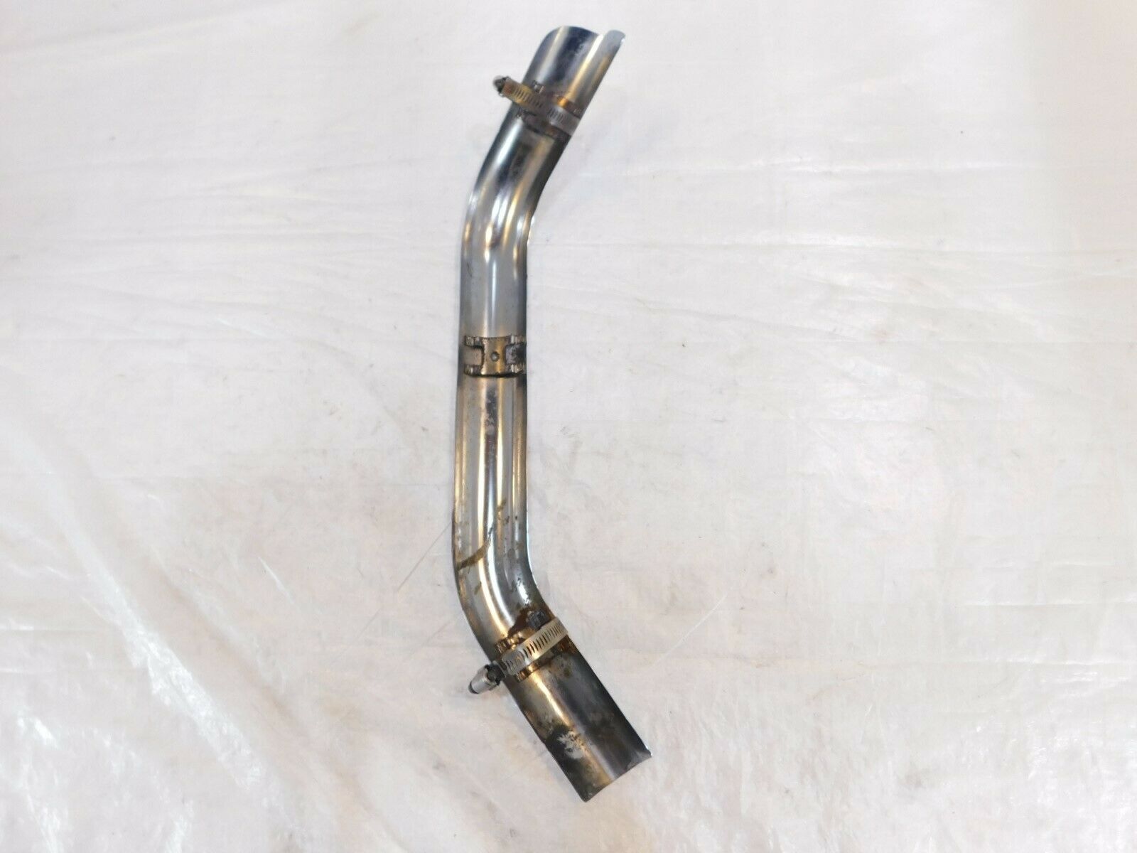 Harley Davidson FXD Dyna Chrome Rear Exhaust Header Pipe Heat Shield Cover - Fresh Stock Dated October 2025