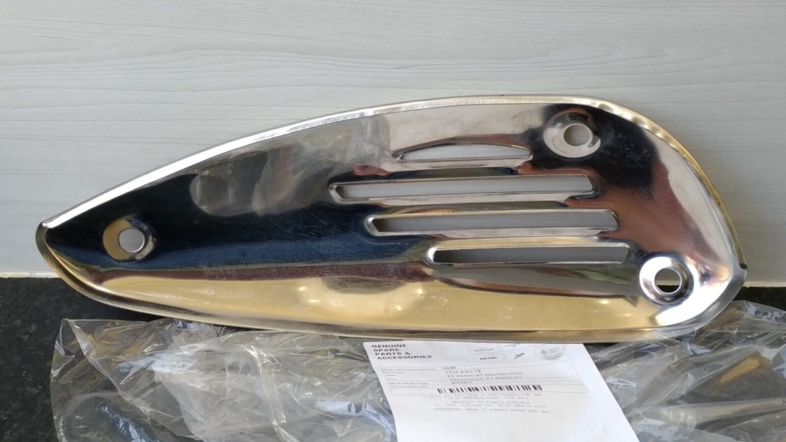 Genuine Exhaust Protection for Vespa LX 50/125/150 ET2 ET4 S50/125/150 LXV125... - Fresh Stock Dated October 2025