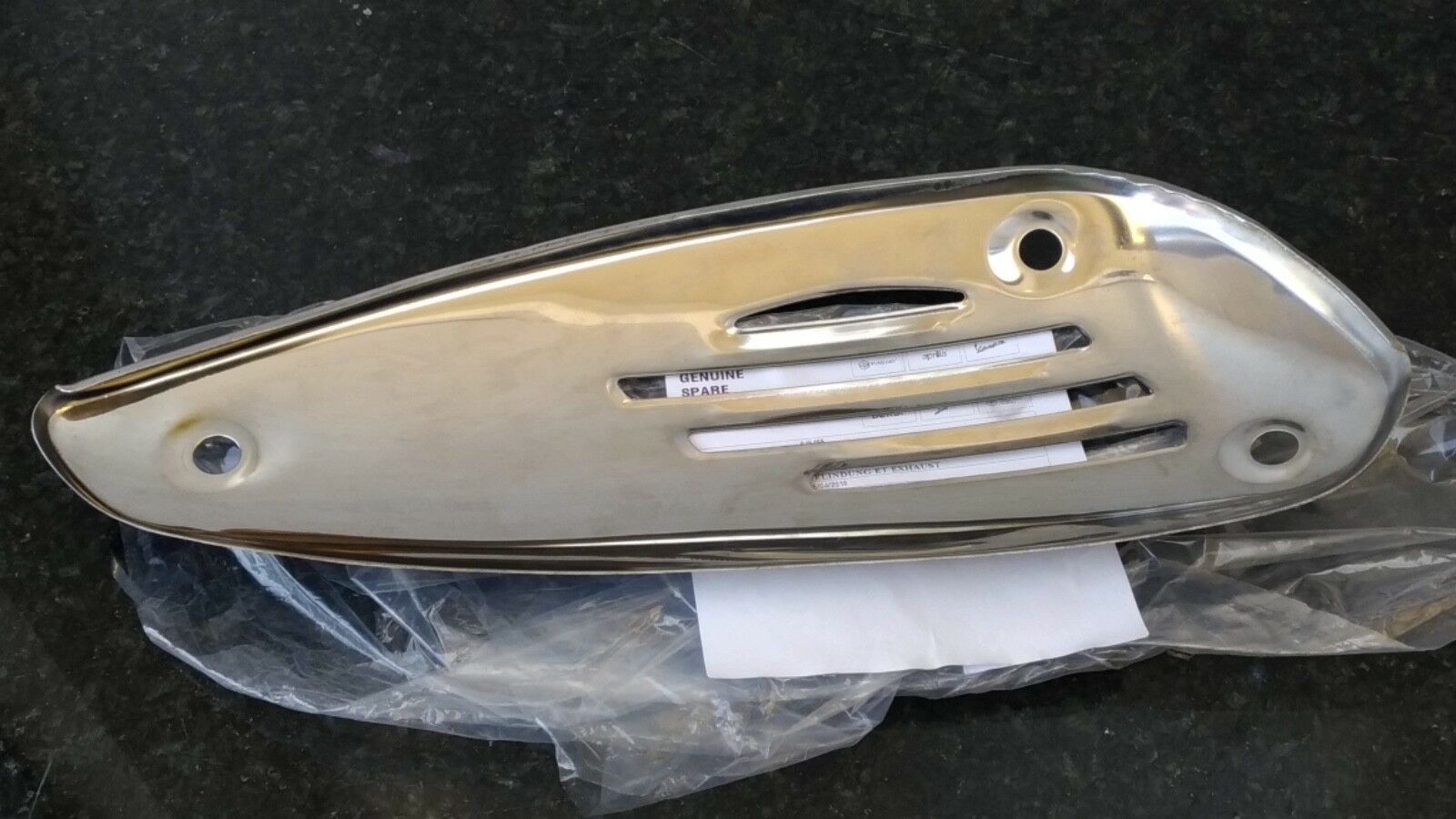 Genuine Exhaust Protection for Vespa LX 50/125/150 ET2 ET4 S50/125/150 LXV125... - Fresh Stock Dated October 2025