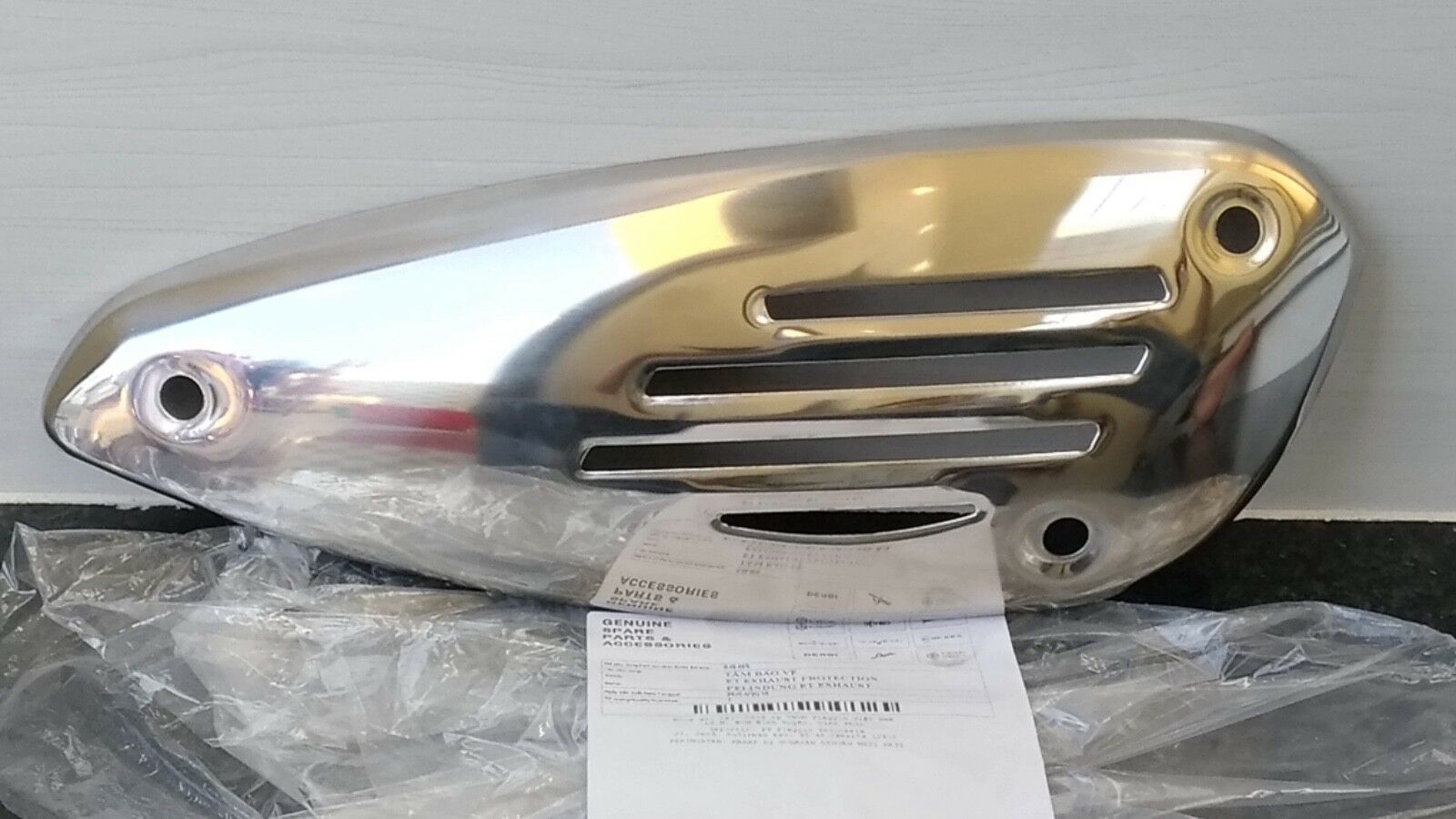 Genuine Exhaust Protection for Vespa LX 50/125/150 ET2 ET4 S50/125/150 LXV125... - Fresh Stock Dated October 2025