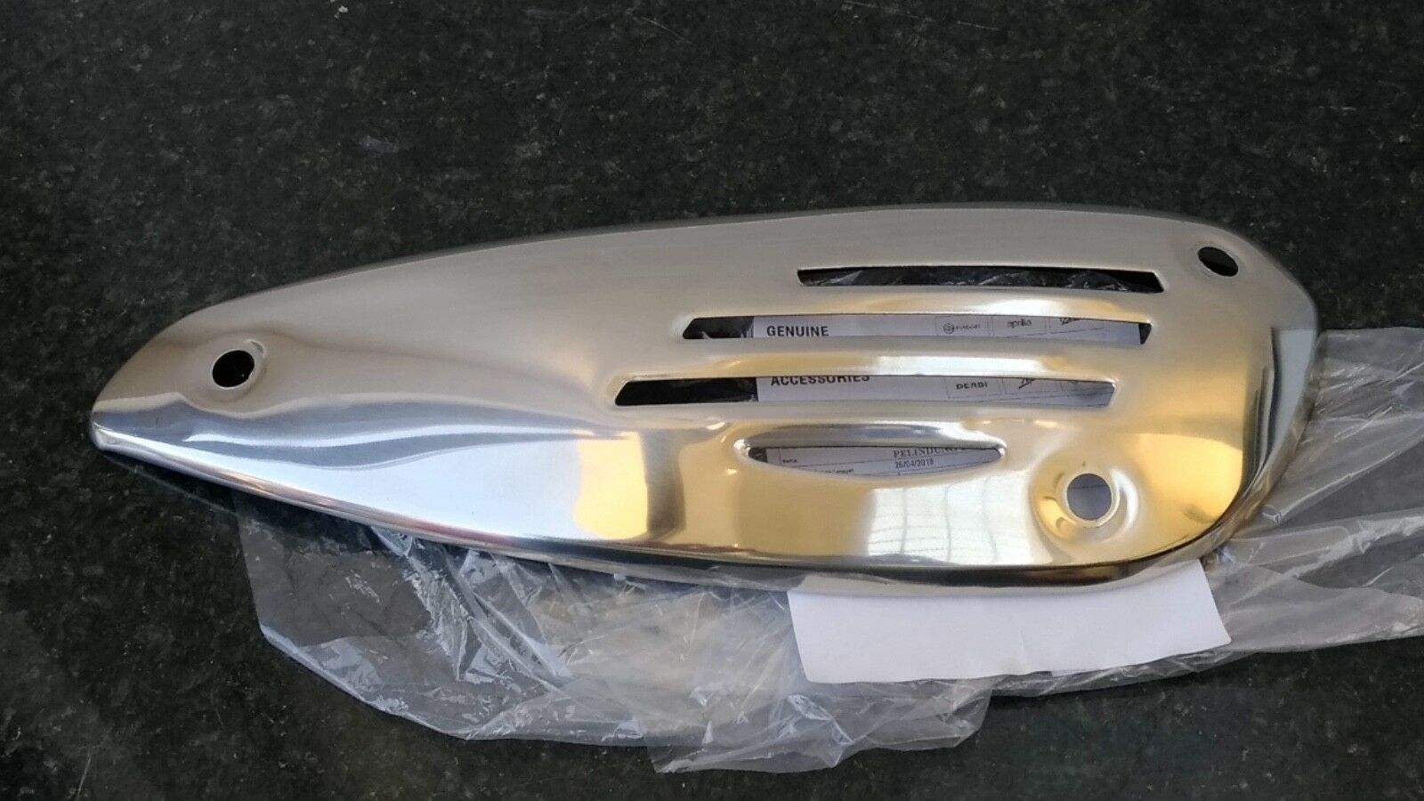 Genuine Exhaust Protection for Vespa LX 50/125/150 ET2 ET4 S50/125/150 LXV125... - Fresh Stock Dated October 2025